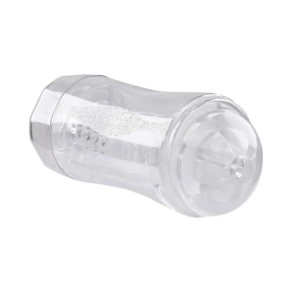 Gender X Double Fantasy Dual-entry Stroker Clear