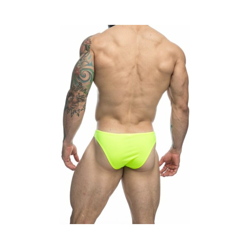 Malebasics Justin + Simon Classic Bikini Neon Green L