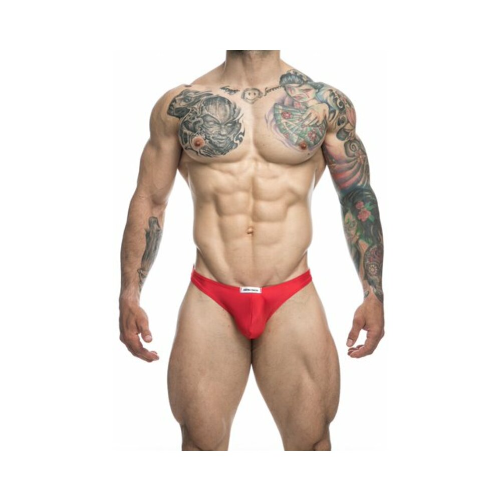 Malebasics Justin + Simon Classic Tanga Red 2xl