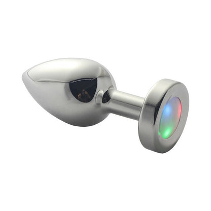 Ple'sur 3-setting Led Light-up Metal Anal Plug Small