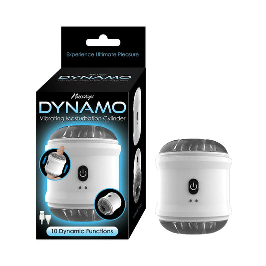 Dynamo Vibrating Masturbator Cup White
