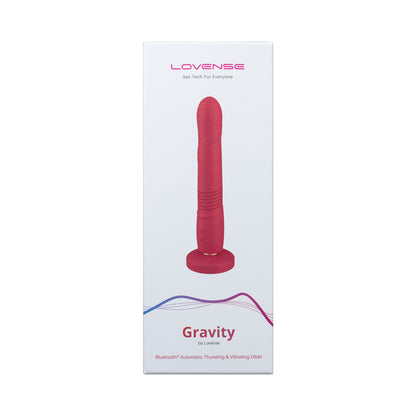 Gravity Thrusting Dildo - Red