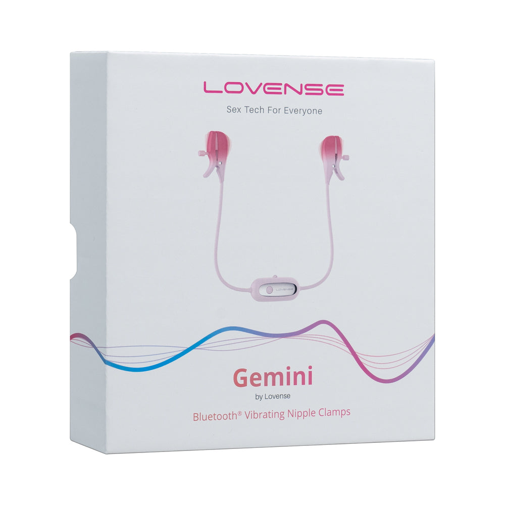 Lovense Gemini Vibrating Nipple Clamps