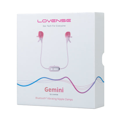 Lovense Gemini Vibrating Nipple Clamps