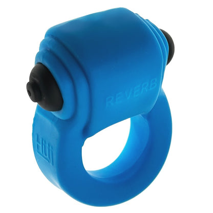 Hunkyjunk Revring Cockring With Bullet Vibrator Teal Ice
