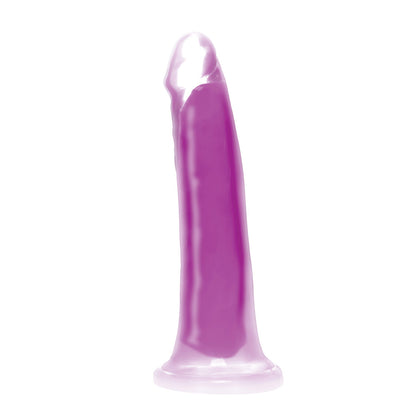 Lollicock Glow-in-the-dark 7 In. Silicone Dildo Purple