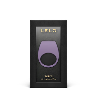 Lelo Tor 3 Vibrating Cockring Violet Dust