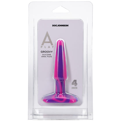A-play Groovy Anal Plug 4 Fuchsia