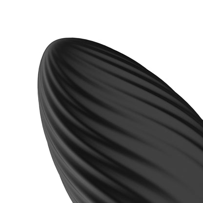 Nexus Duo Plug Rechargeable Remote-controlled Vibrating Silicone Anal Plug Black