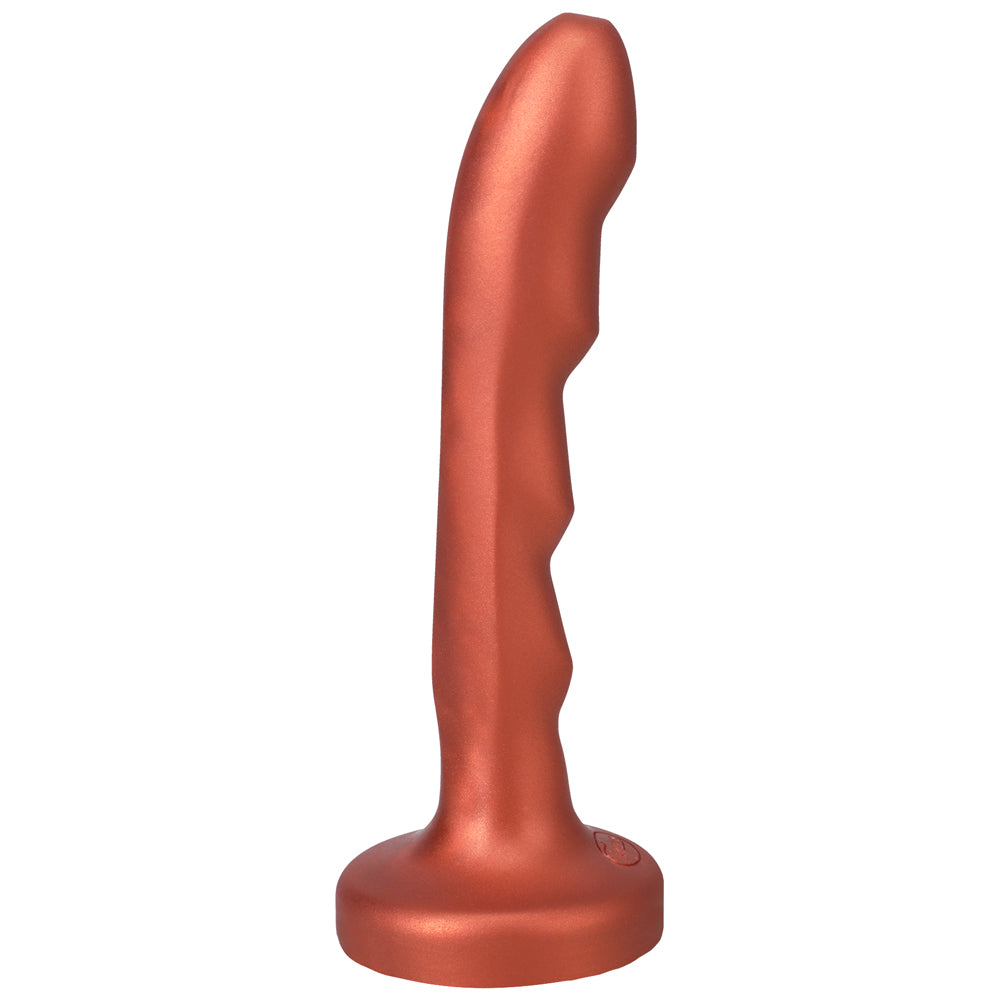 Tantus Charmer 8 In. G-spot Dildo Firm Copper