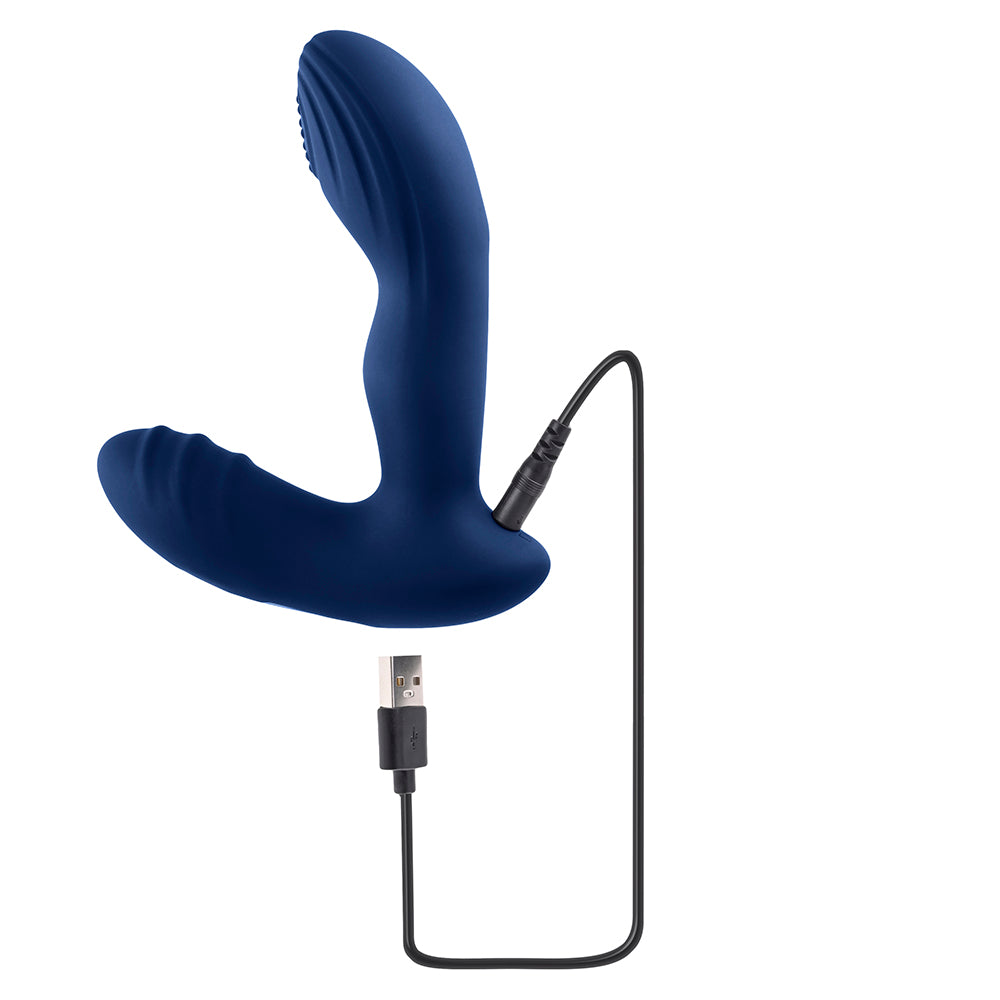 Playboy Pleasure Pleaser Rechargeable Remote Controlled Warming Vibrating Silicone Prostate Massager