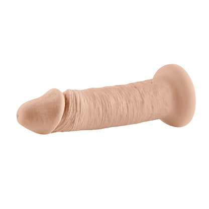 Evolved Rechargeable Vibrating 6 In. Silicone Dildo Light