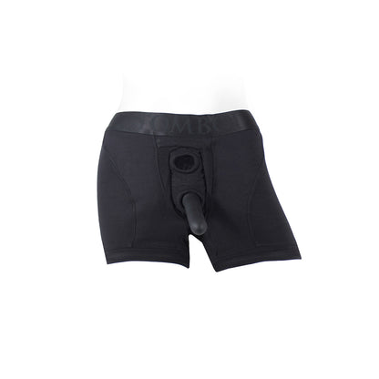 Spareparts Tomboii Rayon Boxer Briefs Harness Black Size Xs