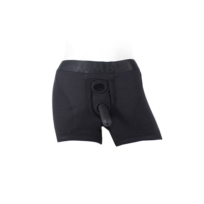 Spareparts Tomboii Rayon Boxer Briefs Harness Black Size S