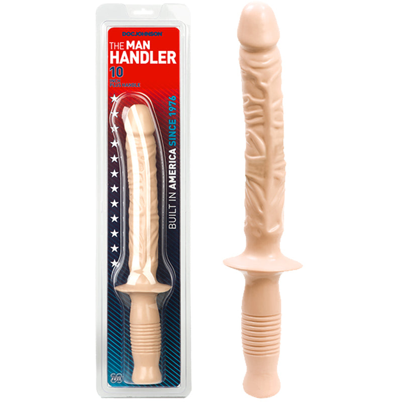 The Manhandler 14 5 Sex Wand Beige