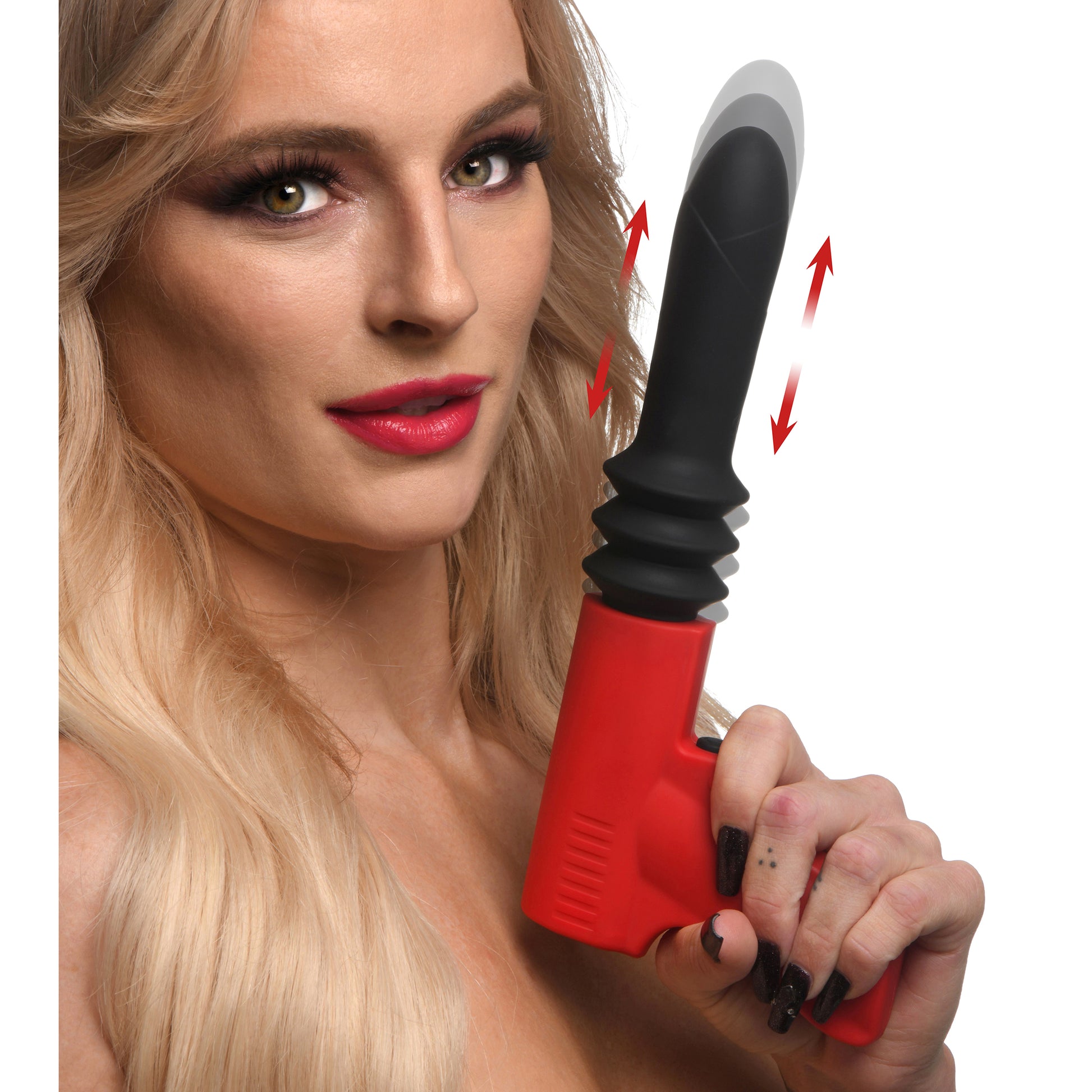 Master Series Thrusting Pistola Vibrator 