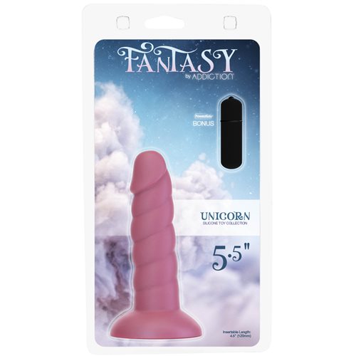 Addiction Unicorn Dil 5.5&quot; - Pink