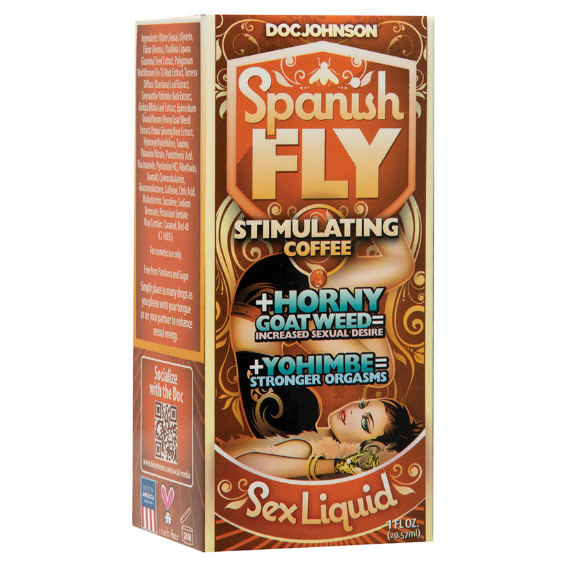 Spanish Fly Sex Drops 1 Fl Oz Stimulating Coffee 3278