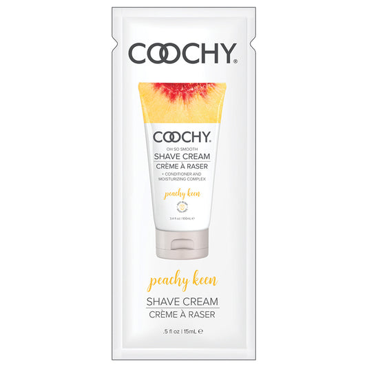 COOCHY Shave Cream - .5 oz Peachy Keen