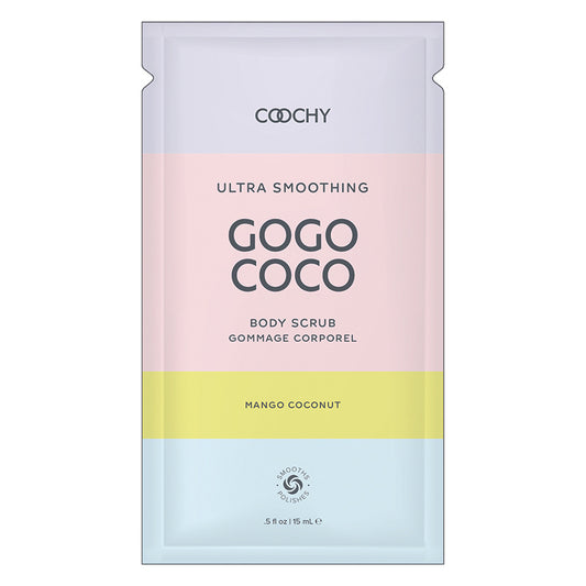 COOCHY Ultra Smoothing Body Scrub Foil - .35 oz Mango Coconut