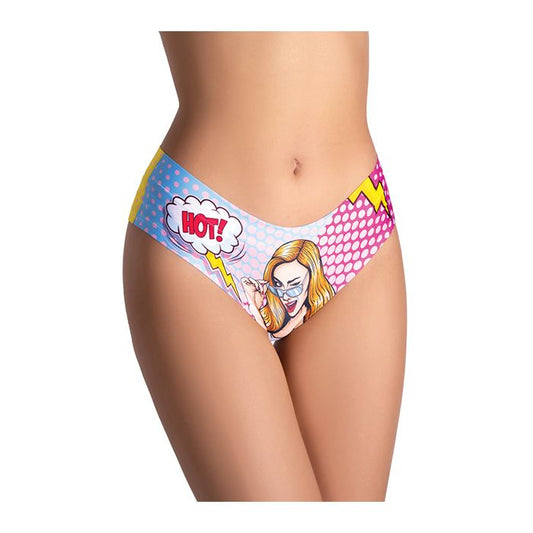 Comics Hot Girl Printed Slip SM