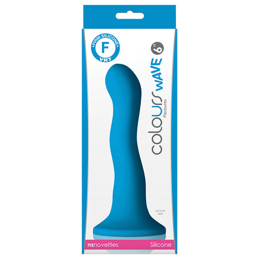 Colours Wave Dildo-Blue 6'