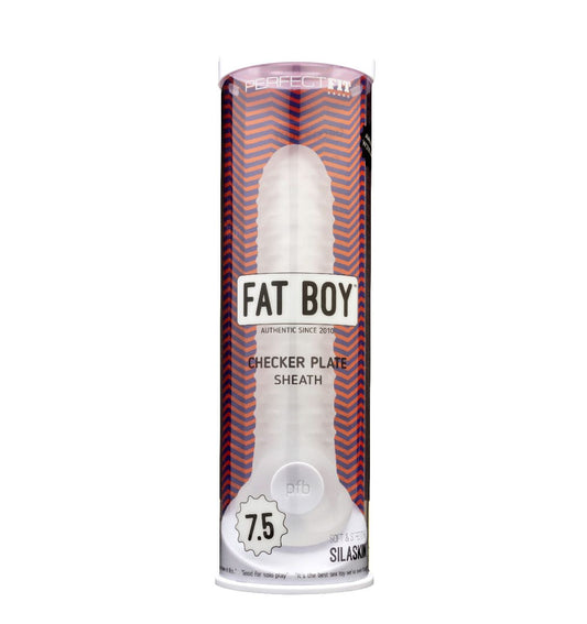 Perfect Fit Fat Boy 7.5' Checker Plate Sheath- Clear
