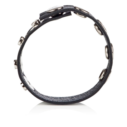 COLT Leather C/B Strap 5 Snap Fastener - Black