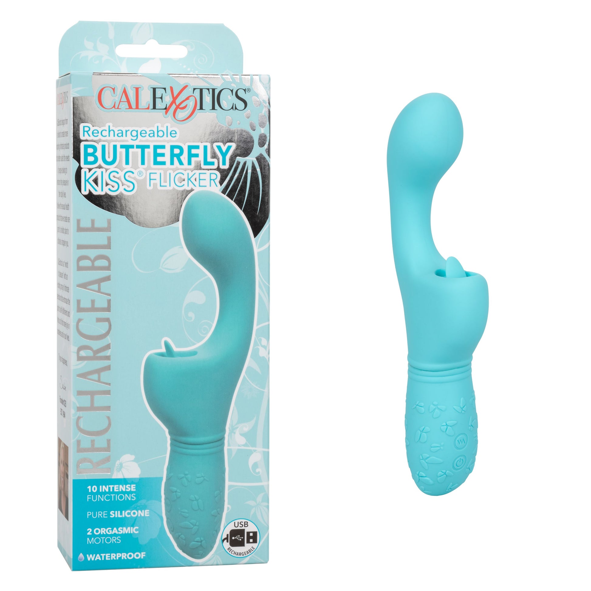 Rechargeable Butterfly Kiss Flicker Blue –