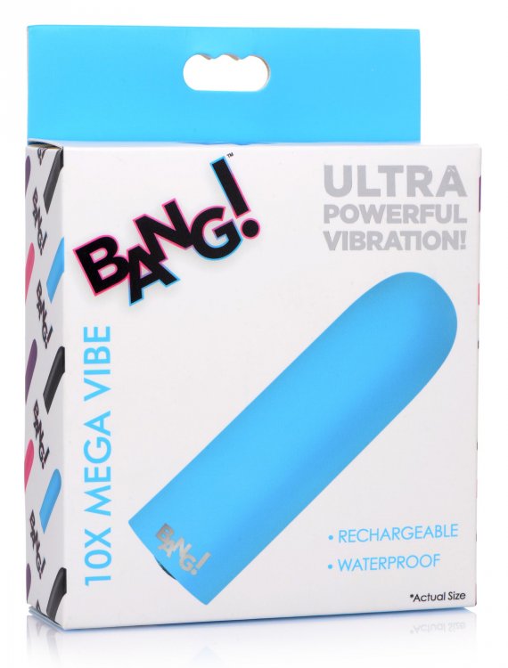 10x Mega Vibrator - Blue