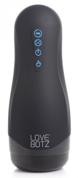 LoveBotz Auto Milker 15x Sucking Masturbator - Black