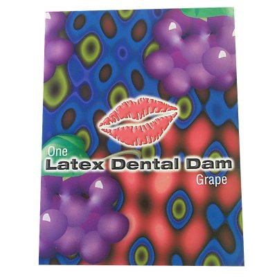 Trust Dam Latex Dental Dam - Grape